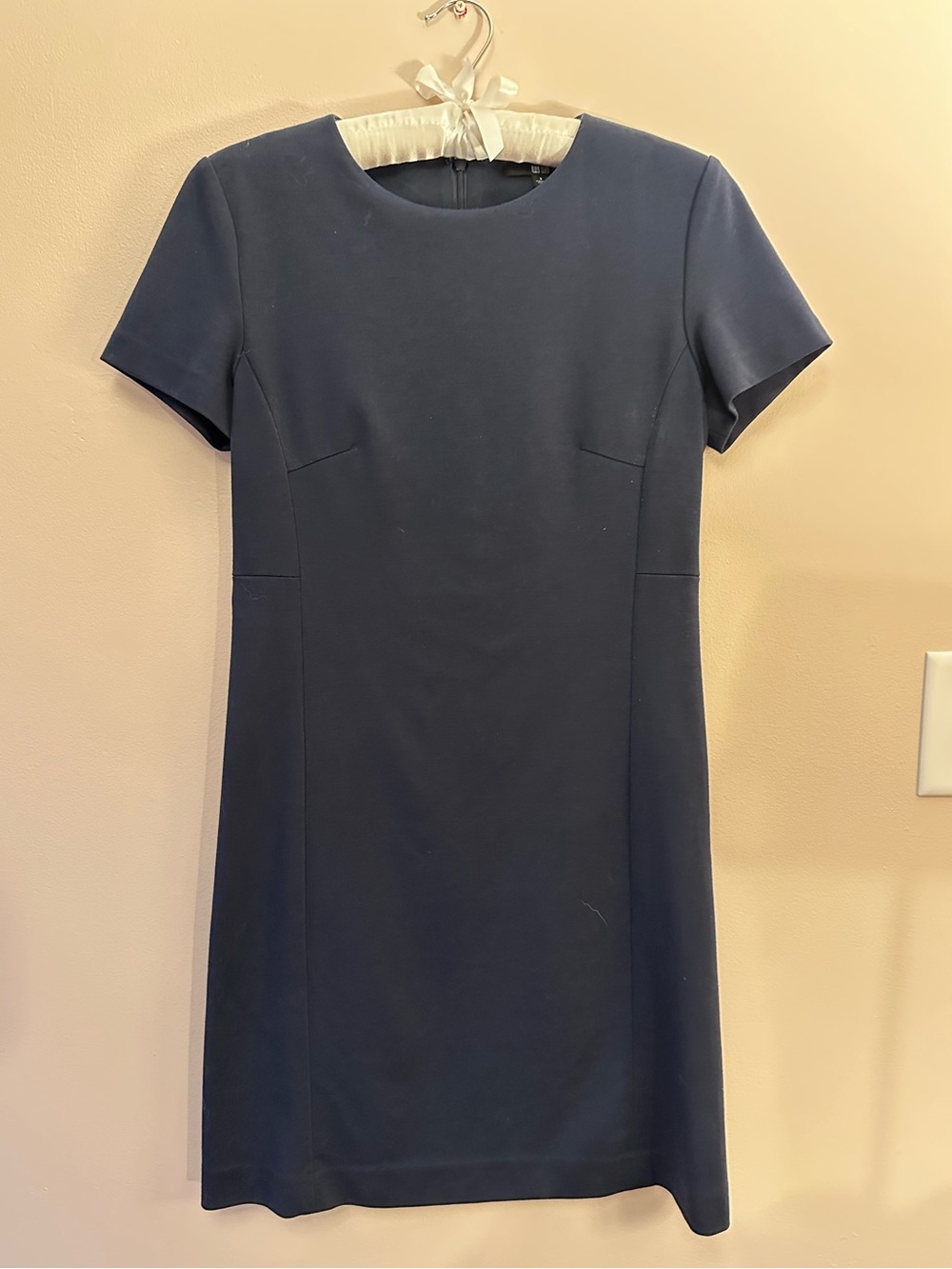 Uniqlo sheath dress in dark blue, size S